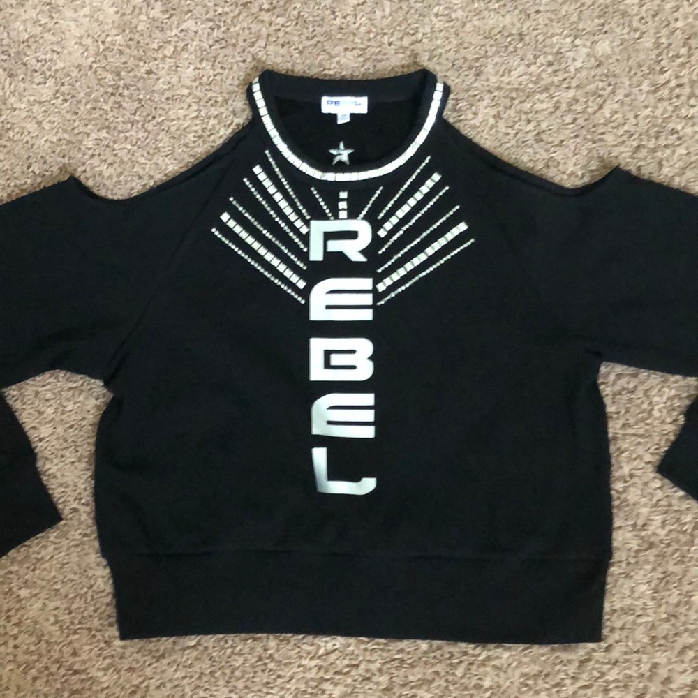 Rebel Athletic cropped sweater